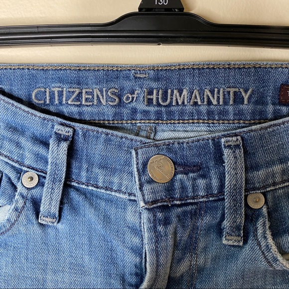 Citizens of humanity Thompson medium rise cropped skinny women size 24 NWOT. - Picture 6 of 10